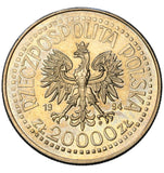 1994 - Polska - 20000 zł - 75 lat Związku Inwalidów Wojennych RP