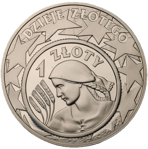 2004 - Polska - 10 zł - Dzieje Złotego