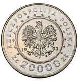 1993 - Polska - 20000 zł - Zamek w Łańcucie