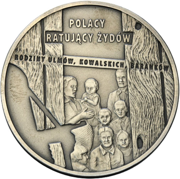 2012 - Polska - 20 zł - Polacy Ratujący Żydów: Rodziny Ulmów, Kowalskich, Baranków