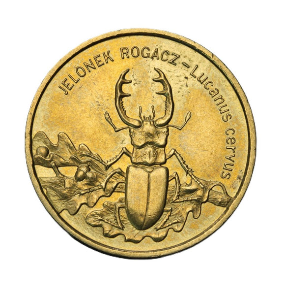 1997 - Polska - 2 zł - Jelonek Rogacz