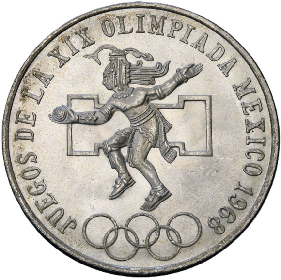 1968 - Meksyk - 25 Pesos - Olimpiada Meksyk 1968