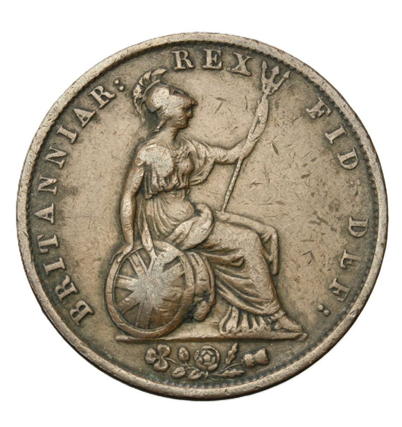 1834 - Wielka Brytania - 1/2 Pensa