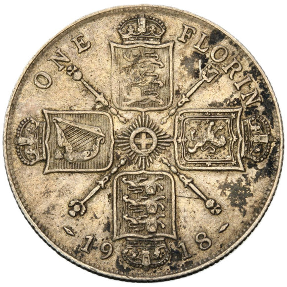 1918 - Wielka Brytania - 1 Florin