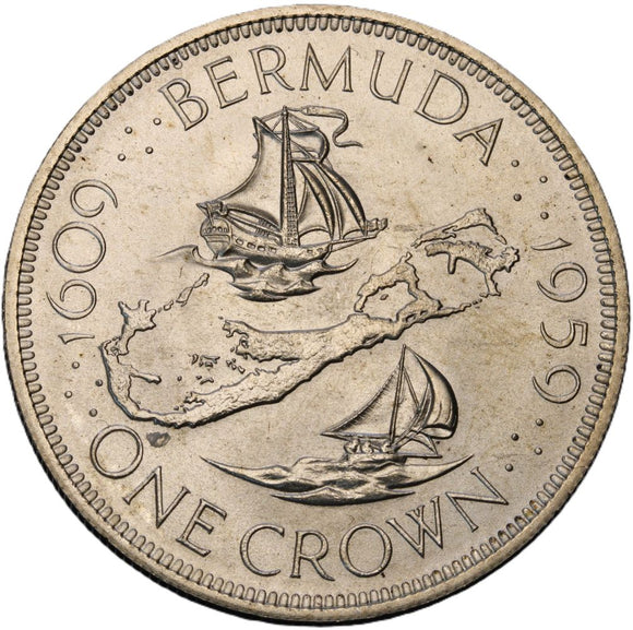 1959 - Bermudy - 1 Korona
