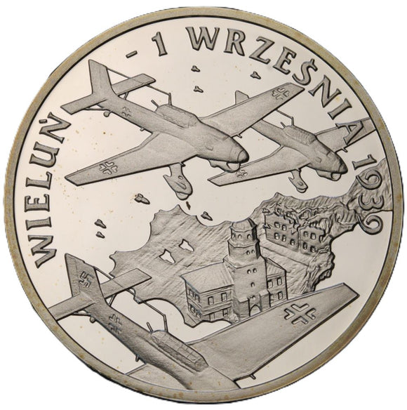 2009 - Polska - 10 zł - Wrzesień 1939 Roku - Wieluń