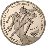 2010 - Polska - 10 zł - Polska Reprezentacja Olimpijska Vancouver 2010