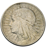 1934 - Polska - 5 zł - Polonia (Głowa Kobiety)