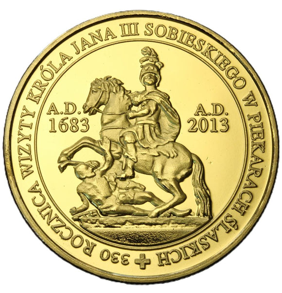 Medal - 330. Rocznica wizyty Jana III Sobieskiego w Piekarach