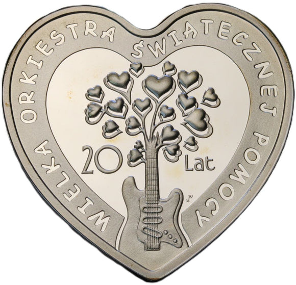 2012 - Polska - 10 zł - Wielka Orkiestra Świątecznej Pomocy - 20 Lat