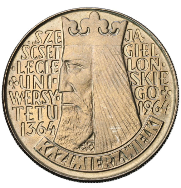 1964 - Polska - 10 zł - Kazimierz Wielki