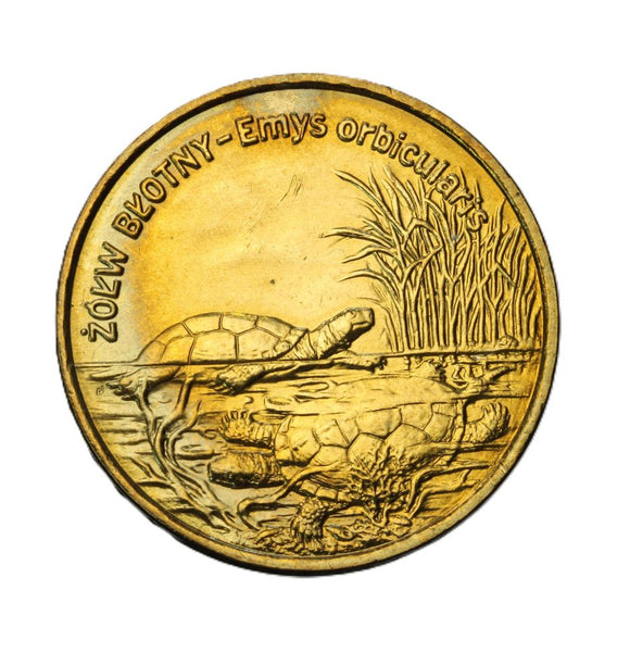 2002 - Polska - 2 zł - Żółw Błotny