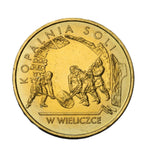 2001 - Polska - 2 zł - Kopalnia Soli w Wieliczce