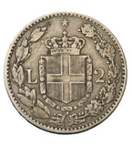 1887 - Włochy - 2 Liry