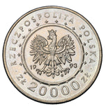 1993 - Polska - 20000 zł - Zamek w Łańcucie