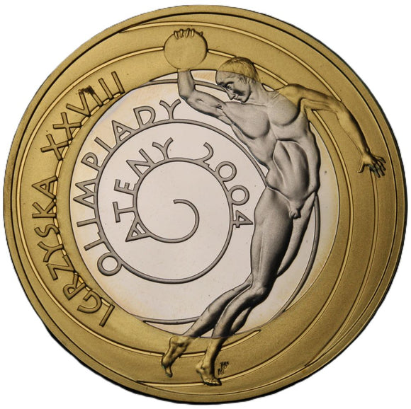 2004 - Polska - 10 zł - Ateny 2004