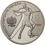 2006 - Polska - 10 zł - Turyn 2006 - Łyżwiarze