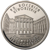 2009 - Polska - 10 zł - 90 Rocznica Utworzenia NIK