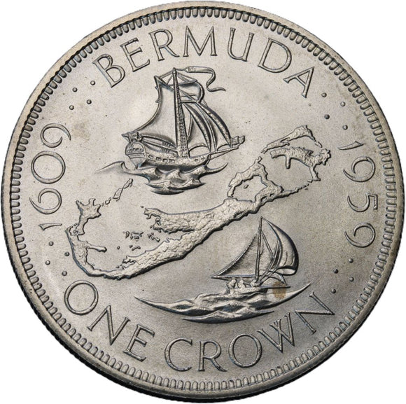 1959 - Bermudy - 1 Korona