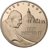 2005 - Polska - 10 zł - Jan Paweł II - 1920-2005