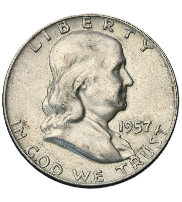 1957 - USA - 1/2 Dolara - Franklin Half Dollar
