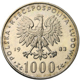1983 - Polska - 1000 zł - Jan Paweł II