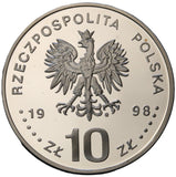1998 - Polska - 10 zł - XVIII Zimowe Igrzyska Olimpijskie - Nagano 1998