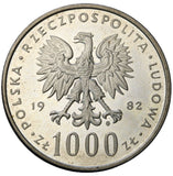1982 - Polska - 1000 zł - Jan Paweł II