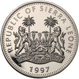 1997 - Sierra Leone - 10 Dolarów - Diana i Matka Teresa