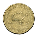 2001 - Australia - 1 Dolar - 100-lecie Federacji