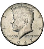 1967 - USA - 1/2 Dolara - Kennedy Half Dollar