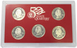 2000 - USA - Zestaw - Zestaw 5 srebrnych monet - Monety Stanowe