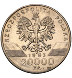 1993 - Polska - 20000 zł - Jaskółki
