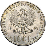 1983 - Polska - 1000 zł - Jan Paweł II