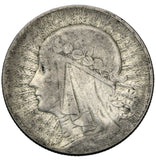 1933 - Polska - 5 zł - Polonia (głowa kobiety)