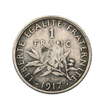 1917 - Francja - 1 Frank