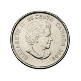 2009 - Kanada - 25 Centów - Męski Hokej na Olimpiadzie 2002