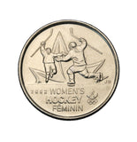 2009 - Kanada - 25 Centów - Żeński Hokej na Olimpiadzie 2002