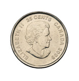 2009 - Kanada - 25 Centów - Żeński Hokej na Olimpiadzie 2002