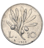 1946 - Włochy - 10 Lirów