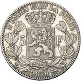 1870 - Belgia - 5 Franków