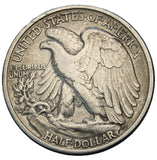 1938 - USA - 1/2 Dolara - Walking Liberty Half Dollar