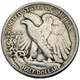 1942 - USA - 1/2 Dolara - Walking Liberty Half Dollar