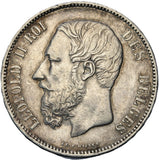 1869 - Belgia - 5 Franków