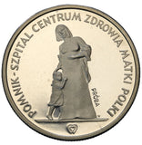 1985 - Polska - 200 zł - Pomnik - Szpital - Centrum Zdrowia Matki Polki - próba