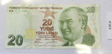 2009 - Turcja - 20 Lirów <br> A485336315