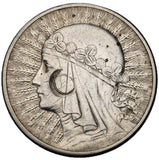 1932 - Polska - 10 zł - Polonia (Głowa Kobiety)