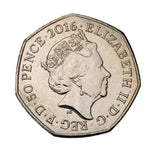 2016 - Wielka Brytania - 50 Pensów - Peter Rabbit