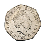 2016 - Wielka Brytania - 50 Pensów - Mrs. Tiggy-Winkle