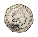2017 - Wielka Brytania - 50 Pensów - Mr. Jeremy Fisher